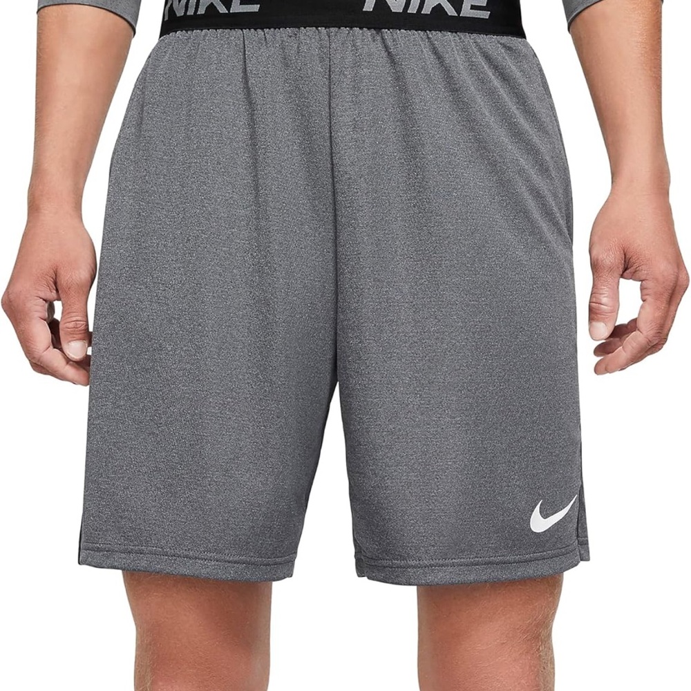 Nike Men's Dri-Fit Veneer Training Shorts Grey Heather Men’s Size M